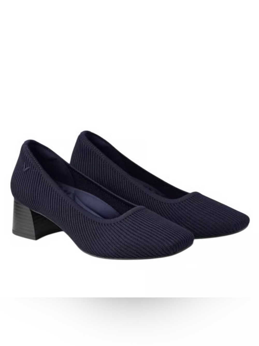 Vivaia Square Toe Chunky Heels